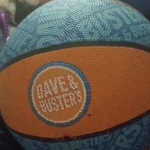 Blue and Orange Basketball